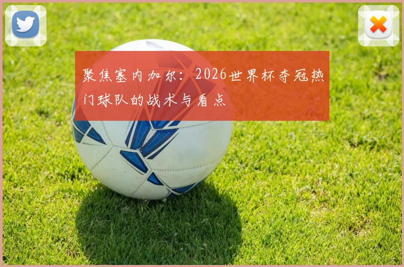 聚焦塞内加尔：2026世界杯夺冠热门球队的战术与看点